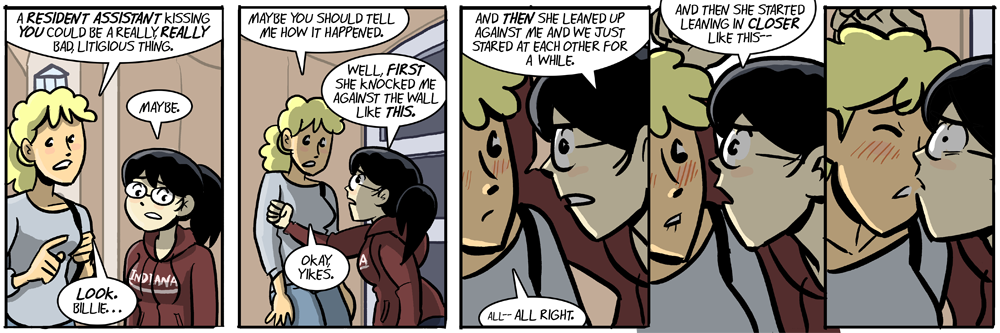 dumbing of age: a sexy cliffhanger every friday