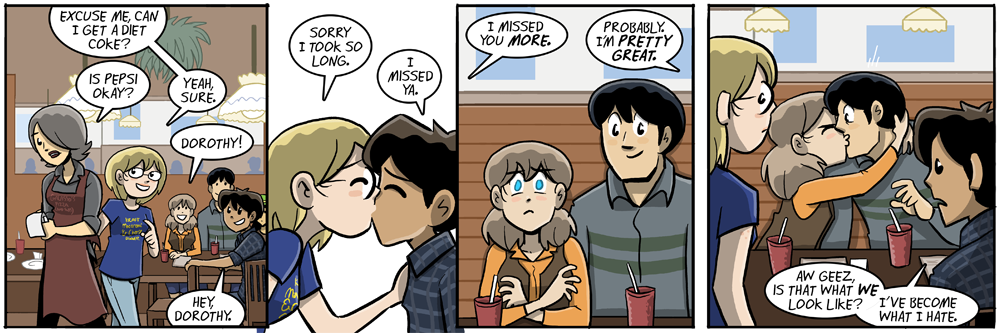 mother bear's pizza also serves pepsi products