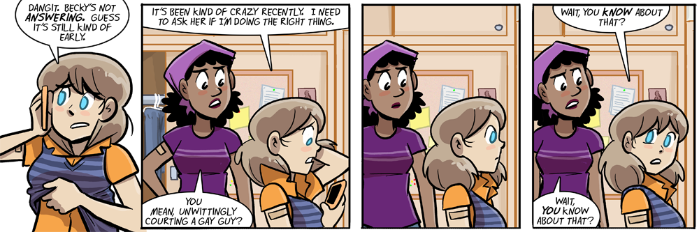 check out that sweater vest porn in the first panel