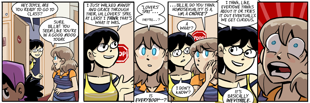 billie's response may be biased, just throwin' that out there