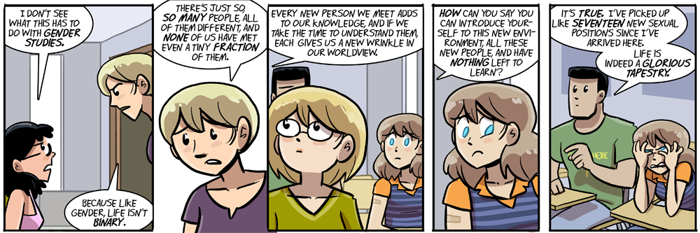 to be fair joe learned eight of them from roz