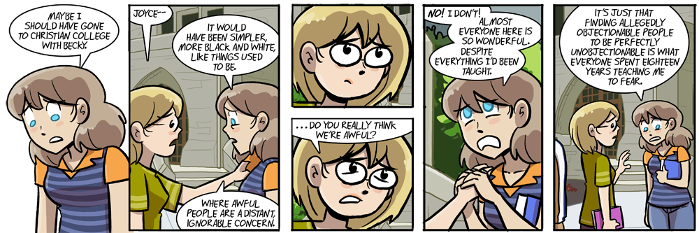 between writing ruth and joyce i'm really getting a little depressed these days