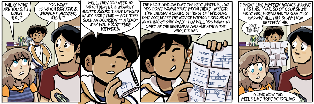 he of course has multiple journeys that are tooled to play best for various audiences