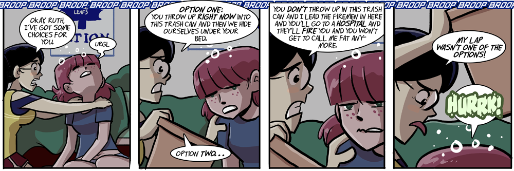 option two's not sounding too bad