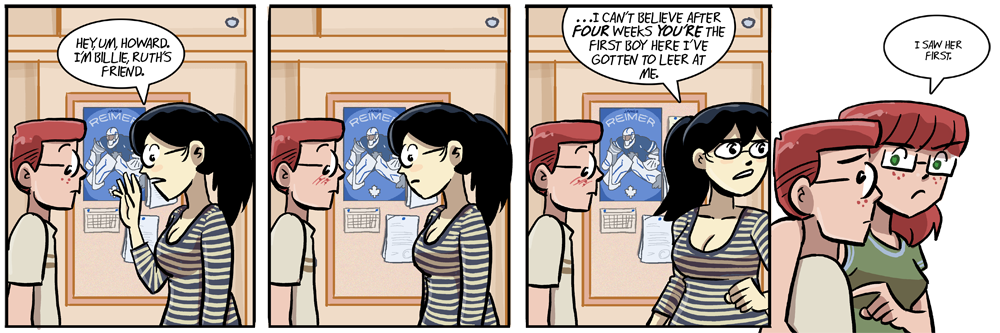 'i barfed on her, that's dibs'