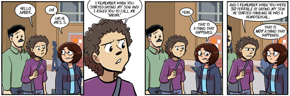 oh hey it's ethan's mom seen from the front for the first time, also ethan's dad