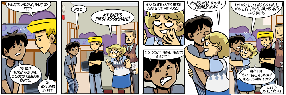 this was about when maggie came up with the title of this storyline - think about it