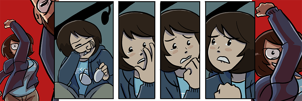 amber's glasses sure are a weird shape aren't they