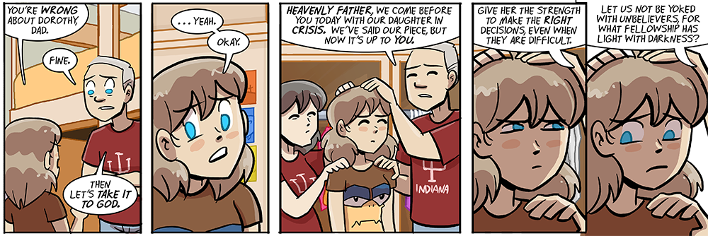 some of the best praying is done passive-aggressively