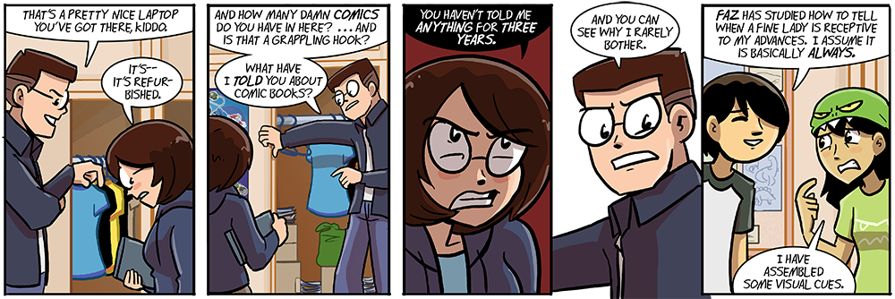 so they asked me, hey, if you're updating all seven days a week, how do you do cliffhangers?  EXPECTIN' MORE SAL TODAY EHH???