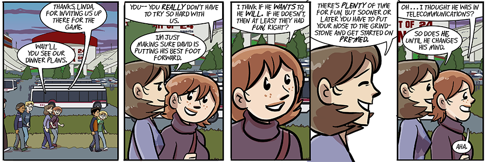 he's gonna be a doctor, he just doesn't know it yet