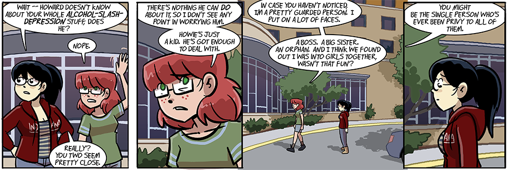 billie gets a special one-of-a-kind iron-on patch and everything