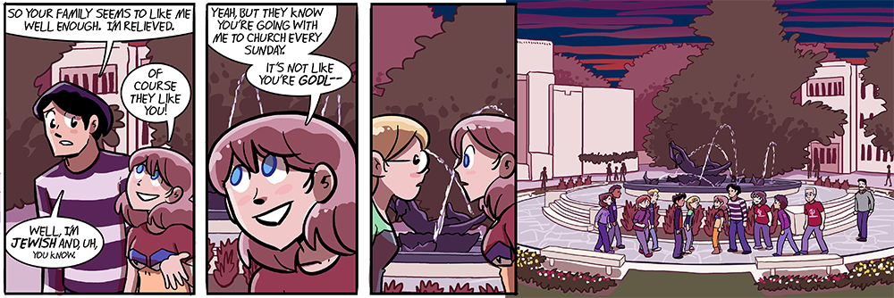 you all owe me fifty dollars for drawing that last panel, that was excruciating