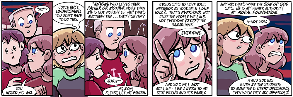 quick, now flip over some money-changing tables for emphasis