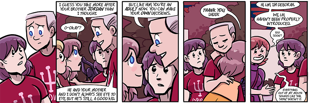 no no no everything coming out of your mouth sounds like 'hail satan' said BACKWARDS, duh