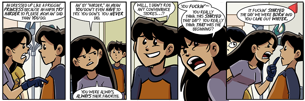 'sal, our roommate agreement clearly states we should refrain from racially-charged invectives'