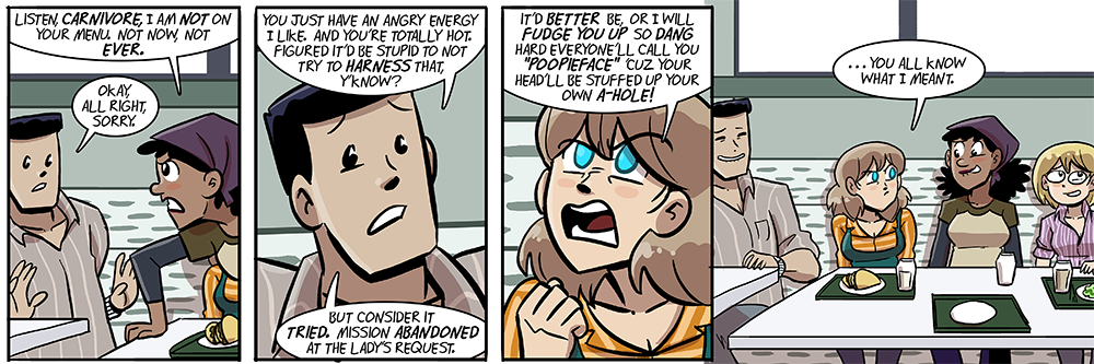 this b-word is ready to roll, i poop you not