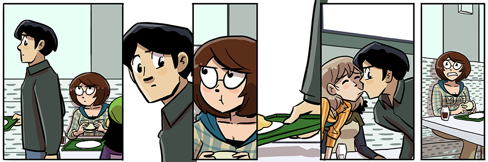 sometimes you just gotta leap in smoochin