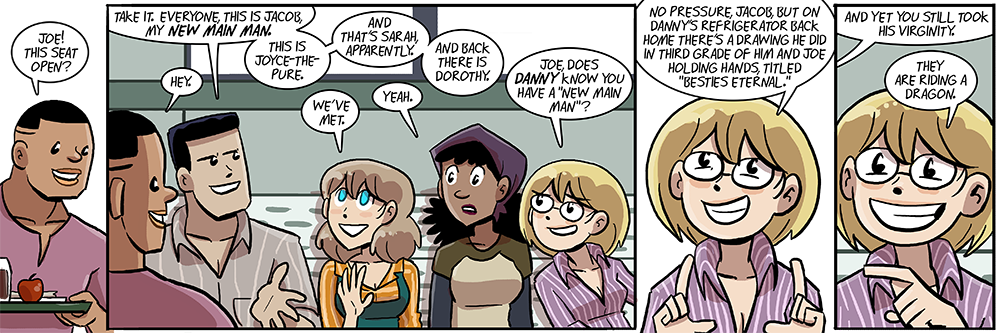 dorothy saw that thing and danny got to third base that day