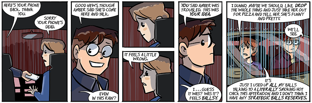 i mean who wouldn't want to read the comic adventures of blaine and danny, really