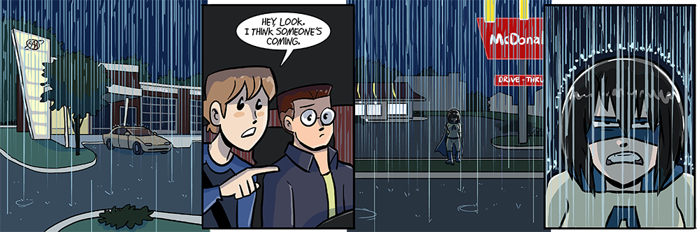 if i mention he's sitting in the handicapped parking space does that make him too cartoonishly evil