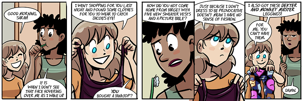 c'mon, joyce, bring enough pants for everybody