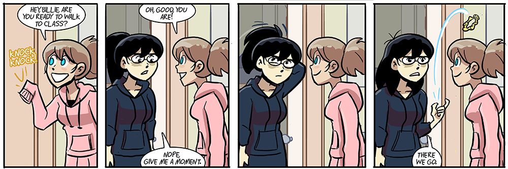 billie's had a rough night