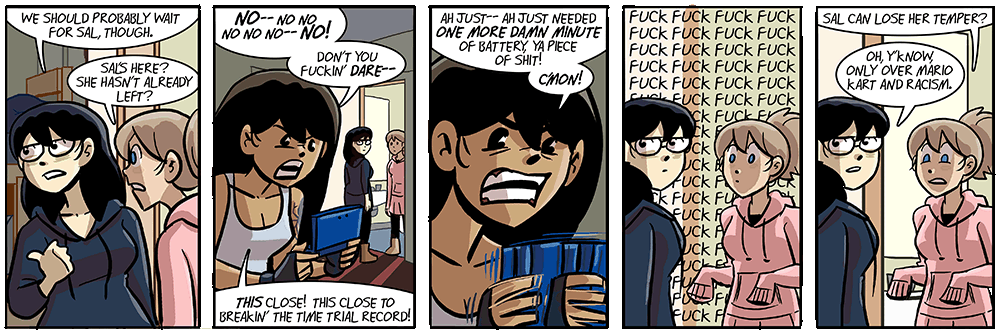 looks like somebody's gotta add 77 f-bombs to their f-bomb chart