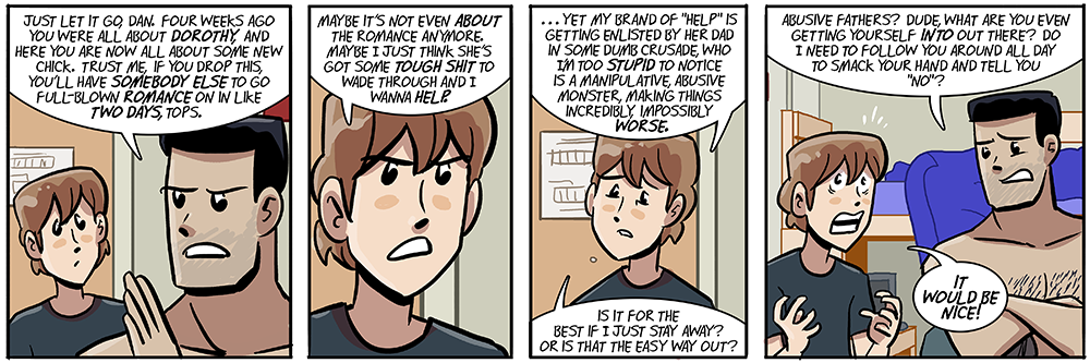 danny and joe's dynamic feels pretty different to me now versus 16 years ago