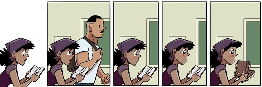 for the ten seconds jacob takes to get to his desk every monday morning sarah is blissfully happy