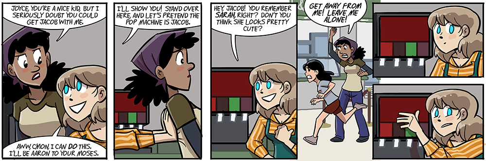 you saw nothing, pop machine