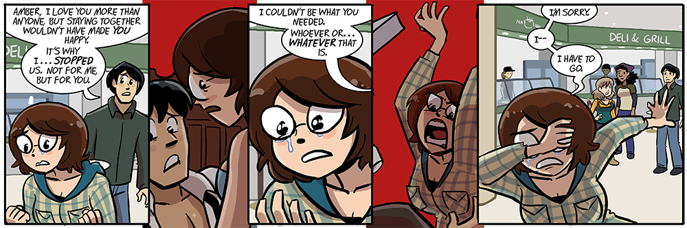 oh boy, amber's collected a new red flashback panel
