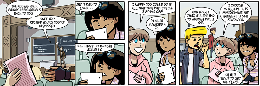 finally we see the elusive professor rees, sort of, from far away