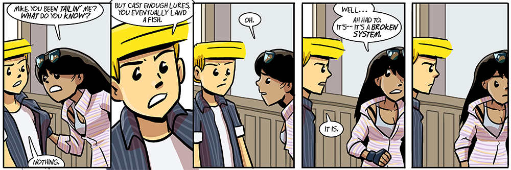 sometimes mike is a jerk for not giving you the fight you expect