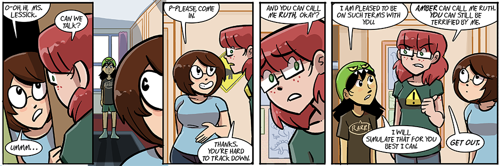 whenever i'm about to get on a plane i think about the last strip i uploaded in case i die in a crash, this one's okay i guess???