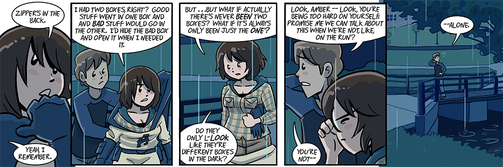 aw shit, she totally batmanned 'im while her pants were still down