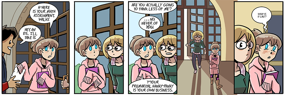 exactly how your yuri slashfiction starts