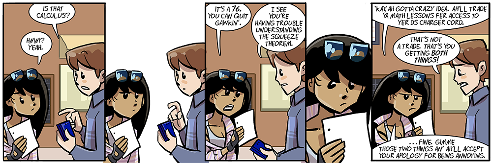 sal is a shrewd haggler