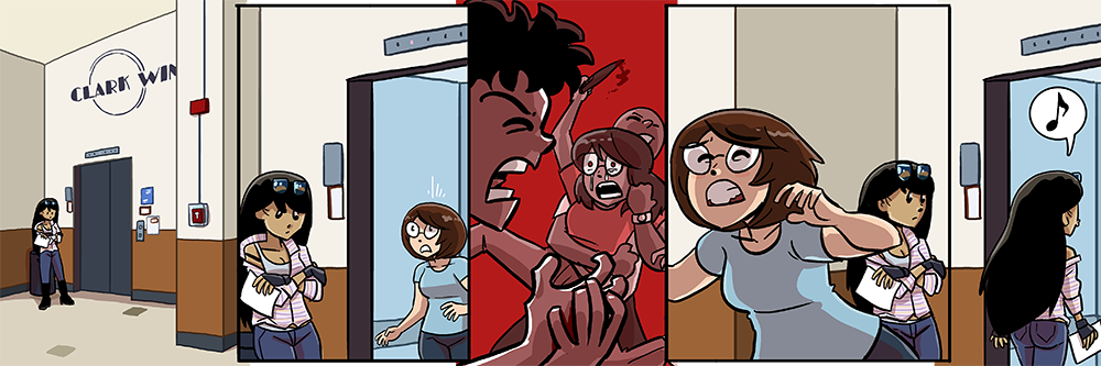 my superhero's secret identity will live in the CLARK wing, no one will suspect