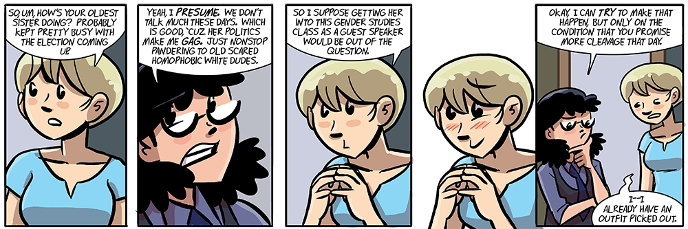 now that's a novel way to get extra credit