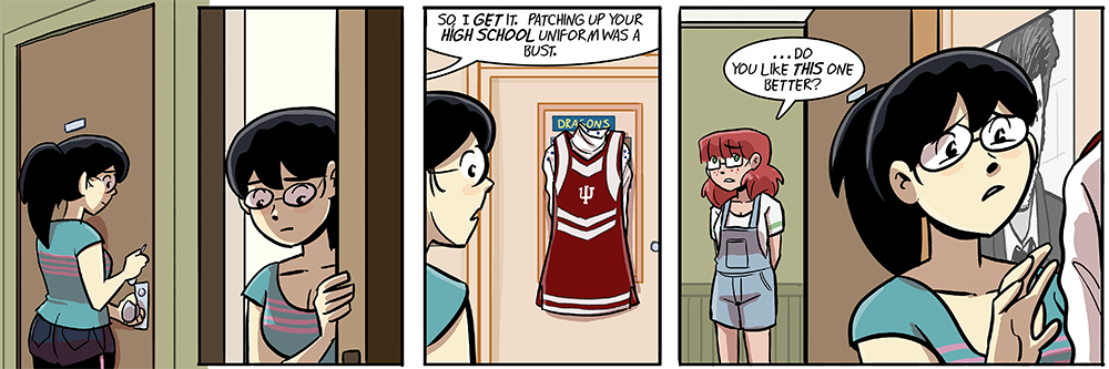 ruth stop breakin' into places