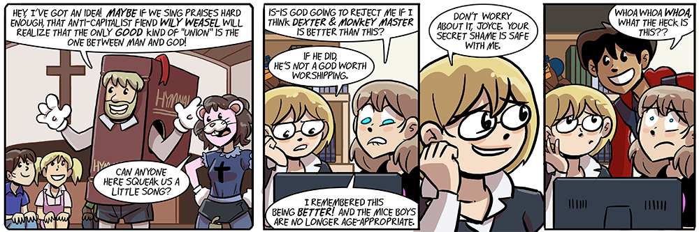 god's values strangely line up perfectly with early twenty-first century political ideologies