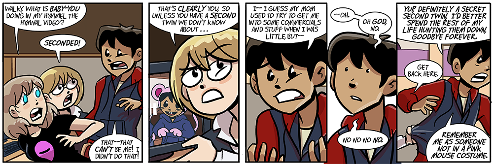 okay so the 'teenage' part of the storyline's title is kind of a misnomer