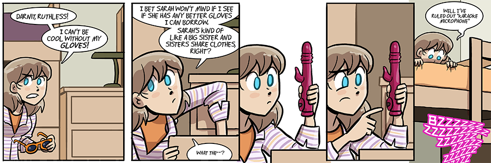 spoiler alert: there are no gloves in that drawer