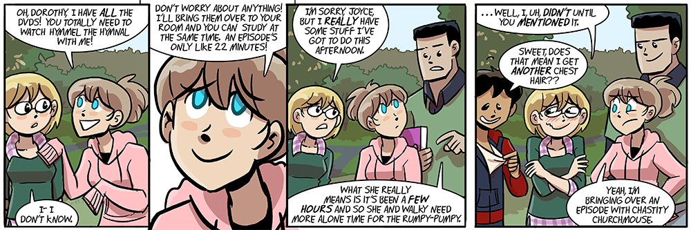 yeah dorothy's gonna pluck that sucker