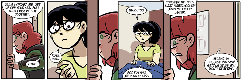 i may be going out on a limb here but i feel like ruth may be upset at billie