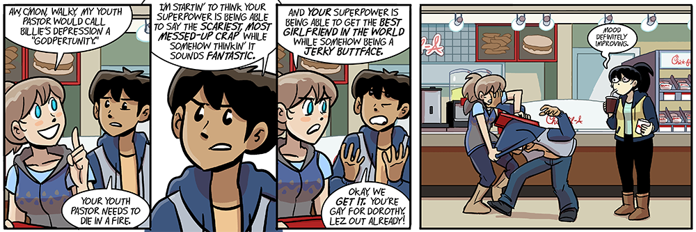 i made up 'godpertunity' but i'm afraid to google it to see if it's real