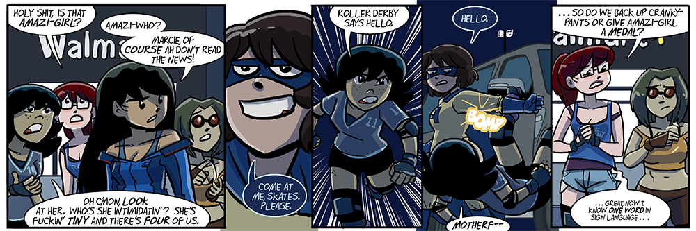 whoops i think someone's goin' in the penalty box