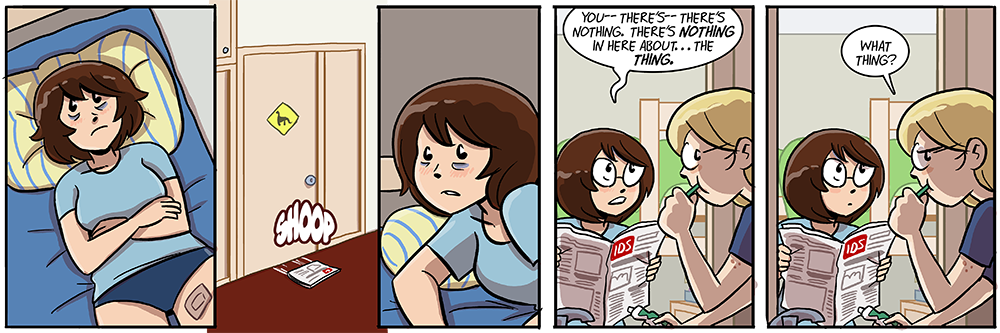 and there's only like four comics, what's with that