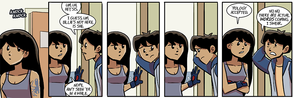 got something stuck in there, everything's backed up